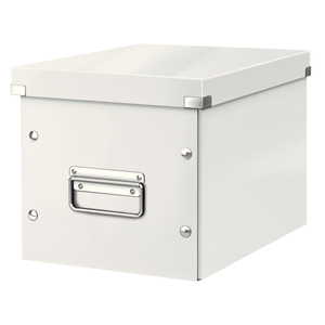 Leitz CLICK&STORE kocka doboz, M méret, fehér 61090001