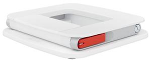 Leitz Ergo állítható laptopállvány, fehér, 63%-ban újrahasznosított műanyagból