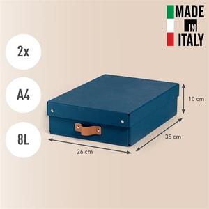 Leitz Puro karton t&aacute;rol&oacute;doboz M m&eacute;ret alacsony 2db &oacute;ce&aacute;nk&eacute;k