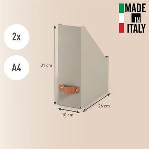 Leitz Puro karton iratpapucs 2db sz&uuml;rke-b&eacute;zs