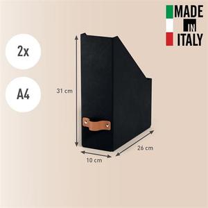 Leitz Puro karton iratpapucs 2db fekete