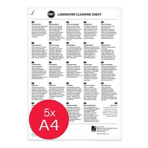 GBC tiszt&iacute;t&oacute;karton A4 5db