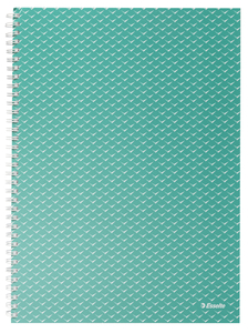 Esselte Colour'Breeze spirálfüzet, A4, vonalas, zöld
