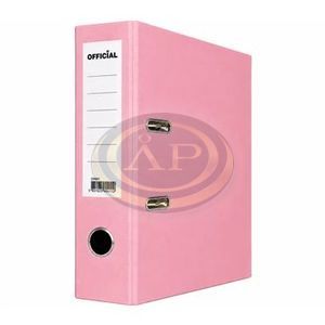 Official Emelőkaros iratrendező A/4 5cm pink, &eacute;lv&eacute;dő n&eacute;lk&uuml;l