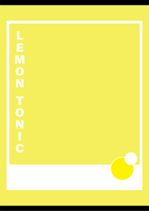 Füzet A5 vonalas 21-32, sárga, Lemon Tonic