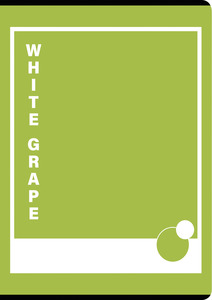 Füzet A4 vonalas (81-32), zöld, White Grape