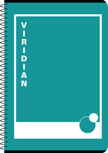 Spirálfüzet A4 vonala, 70 lapos, Türkiz, Viridian