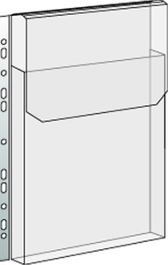 Lefűzhető JUMBO klapnis genotherm, A4 25mm gerinc 180mic