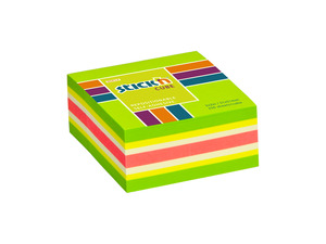Önt.jegyzet Stick'N 51x51 neon zöld, 250 lap
