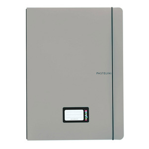 P+P PASTELINI grey Jegyzetfüzet A4 PP Oxybook 40 lap  8-975