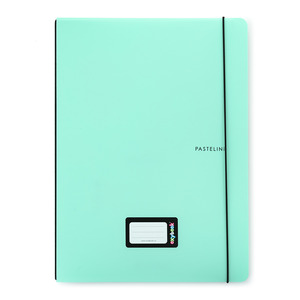 P+P PASTELINI green Jegyzetfüzet A4 PP Oxybook 40 lap  8-997