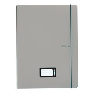 P+P PASTELINI grey Jegyzetfüzet A5 PP Oxybook 40 lap  8-971