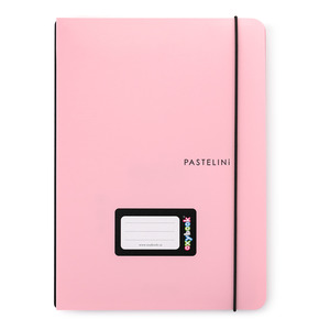 P+P PASTELINI pink Jegyzetfüzet A5 PP Oxybook 40 lap  8-996