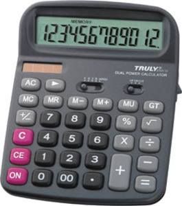 Számológép Truly 836A-12 asztali.