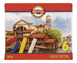 Olajkréta 8111 6dbos KOHINOOR Gioconda Hard Pastels