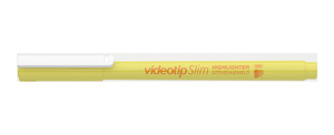 Szövegkiemelő ICO VIDEOTIP SLIM pasztell sárga