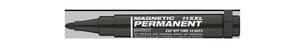 Ico permanent marker 11 XXL kerek hegy, fekete írás, mágnessel