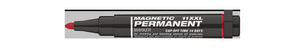 Ico permanent marker 11 XXL kerek hegy, piros írás, mágnessel