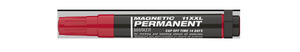 Ico permanent marker 11 XXL kerek hegy, piros írás, mágnessel