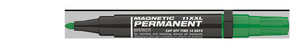 Ico permanent marker 11 XXL kerek hegy, zöld írás, mágnessel