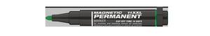 Ico permanent marker 11 XXL kerek hegy, zöld írás, mágnessel