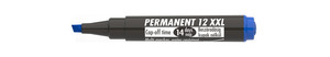 Marker alkoholos 12 XXL 1-4mm vágott kék ICO