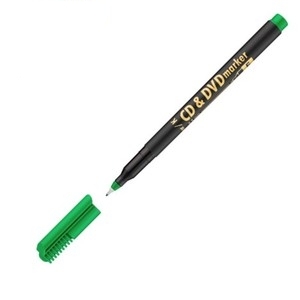 CD/DVD alkoholos marker ZÖLD ICO