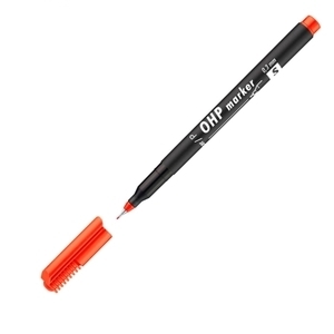 Filctoll S alkoholos 0,3mm piros ICO OHP Top Marker