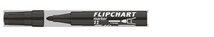 ICO Flipchart marker Artip 11 fekete, kerek csúcsos