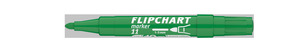 ICO Flipchart marker Artip 11 zöld, kerek csúcsos