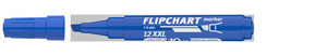 ICO 12XXL Flipchartmarker kék, vágott csúcsos
