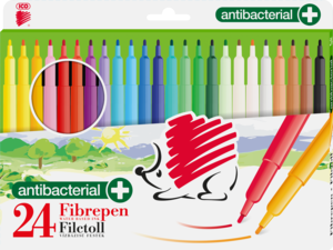ICO 300 Rainbow antibakteriális rostirón 24 db/cs