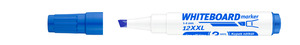 Táblafilc ICO Whiteboard 12XXL kék, vágott csúccsal