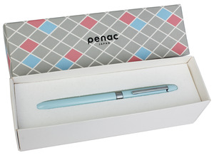 Penac Multisync, 3 funkciós írószer díszdobozban, kék tolltest, MF0107-SB