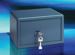 Széf point kulcsos 180x280x200 8,5kg BURGWACHTER P1S