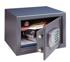 Széf elektromos, számkódos 255x350x300, 16,5kg BURGWACHTER P2E