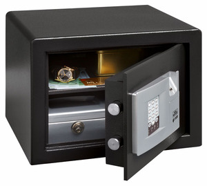 Széf elektromos, számkódos 180x280x200, 8,5kg BURGWACHTER P1E