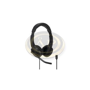 Fejhallgat&oacute;, mikrofonnal, USB-C, KENSINGTON ''H1000''