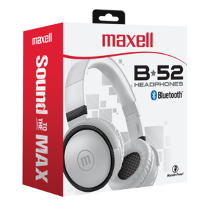 Maxell HP-BTB52 BT bluetooth fejhallgató fehér