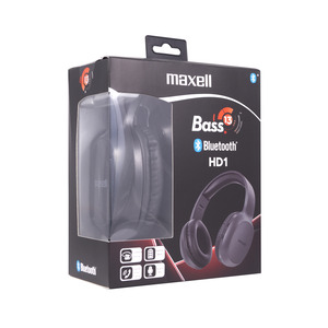 Maxell BASS13 HD1 bluetooth fejhallgató, fekete