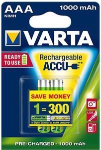 Akkumulátor Varta Power mikro 2db/bl AAA 1000mAh×2