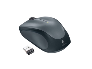 Eg&eacute;r Logitech M235 vezet&eacute;k n&eacute;lk&uuml;li, fekete/sz&uuml;rke, optikai, USB