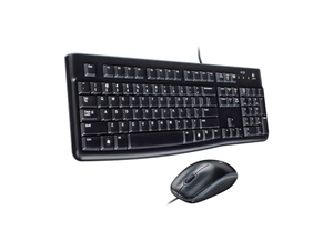 Billentyűzet+egér Logitech MK120 fekete, USB