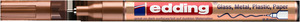 Edding 780 lakkfilc réz kerek