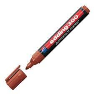 Filctoll Edding 300 kerek alkoholos 1,5-3mm barna