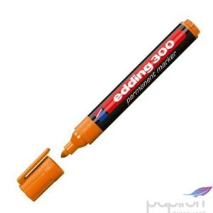 Filctoll Edding300 kerek alkoholos 1,5-3mm narancssárga