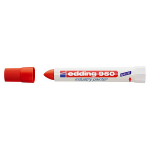 Edding 950 ipari jelölőkréta, festékpaszta piros