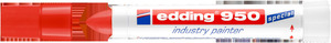 Edding 950 ipari jelölőkréta, festékpaszta piros