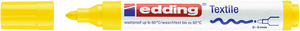 Edding 4500 textilfilc sárga