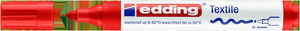Edding 4500 textilfilc piros